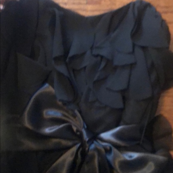 Guss size 5 black mini dress - Picture 2 of 4